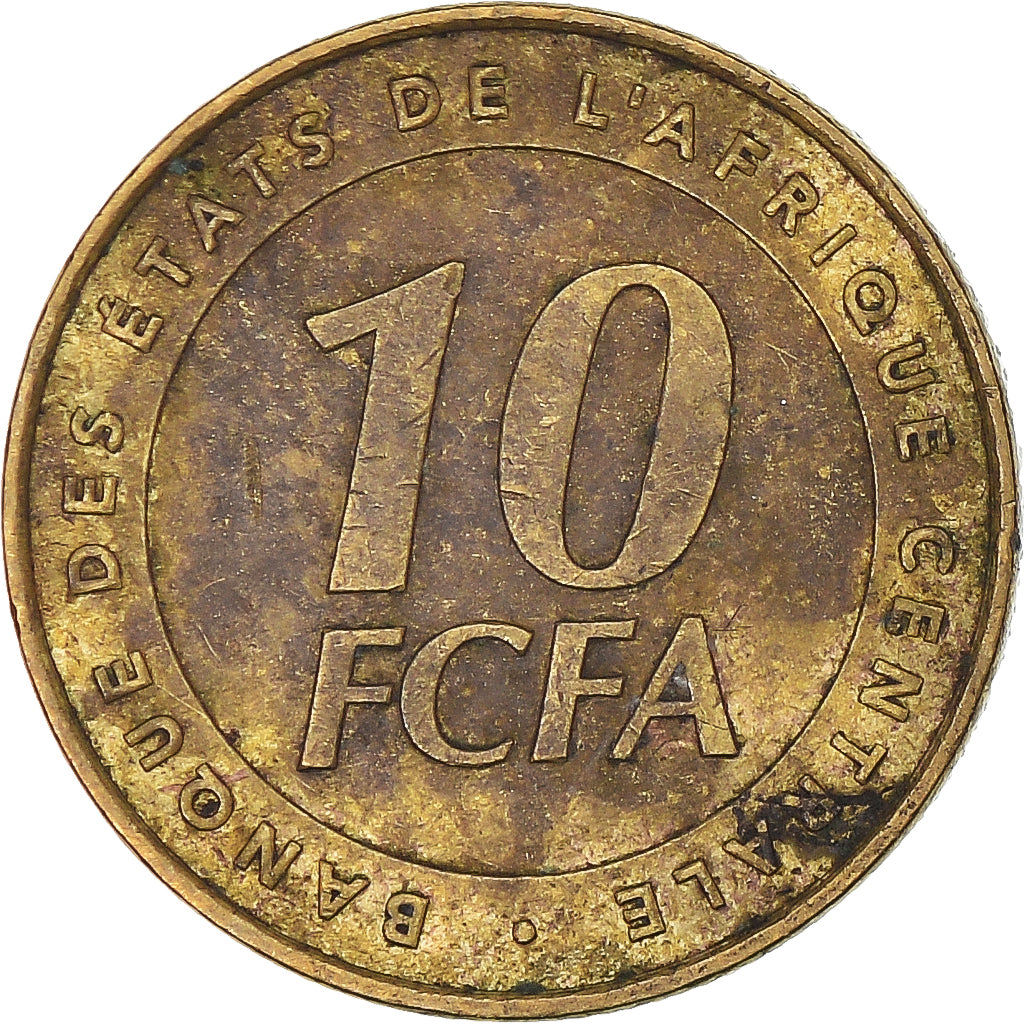 Münze, Zentralafrikanische Staaten, 10 Francs, 2006