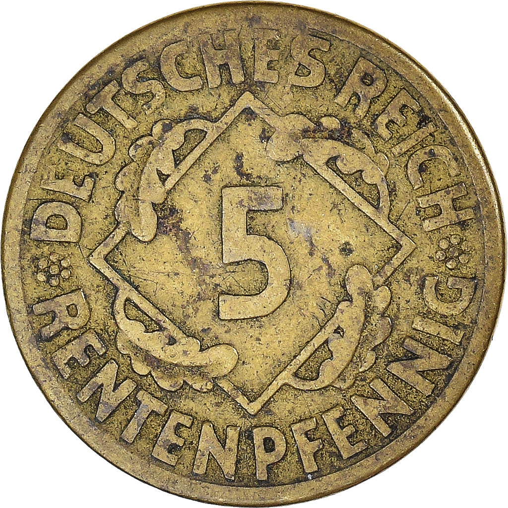 Alemanha, 5 Rentenpfennig, 1923