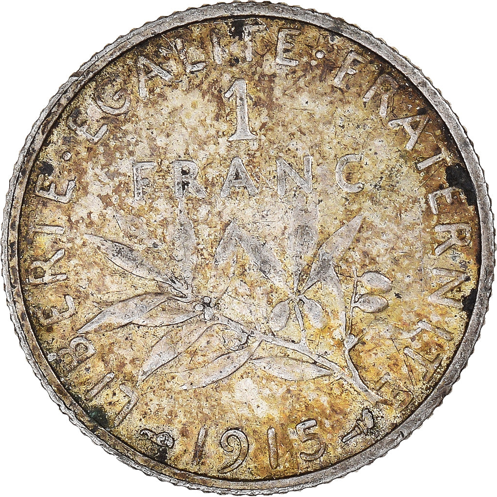 Francia, Franc, 1915
