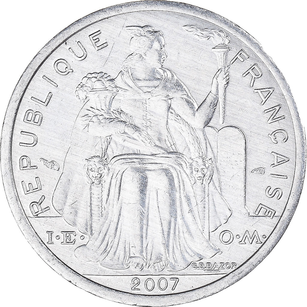 Nueva Caledonia, Franc, 2007