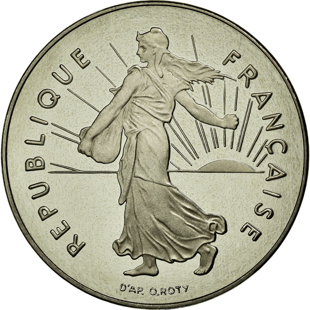 Monnaie, France, Semeuse, 5 Francs, 1999, FDC, Nickel Clad Copper-Nickel