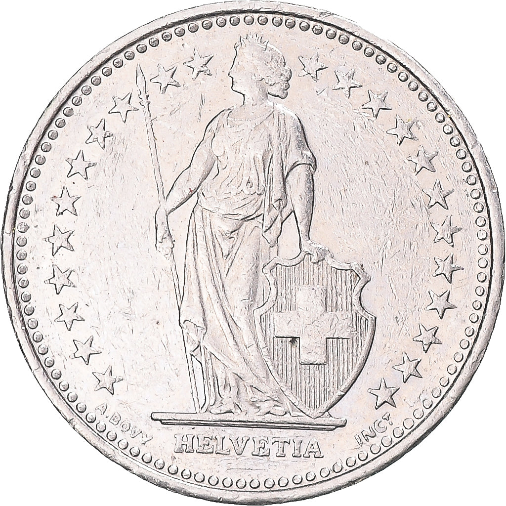 Moneta, Svizzera, 1/2 Franc, 1995