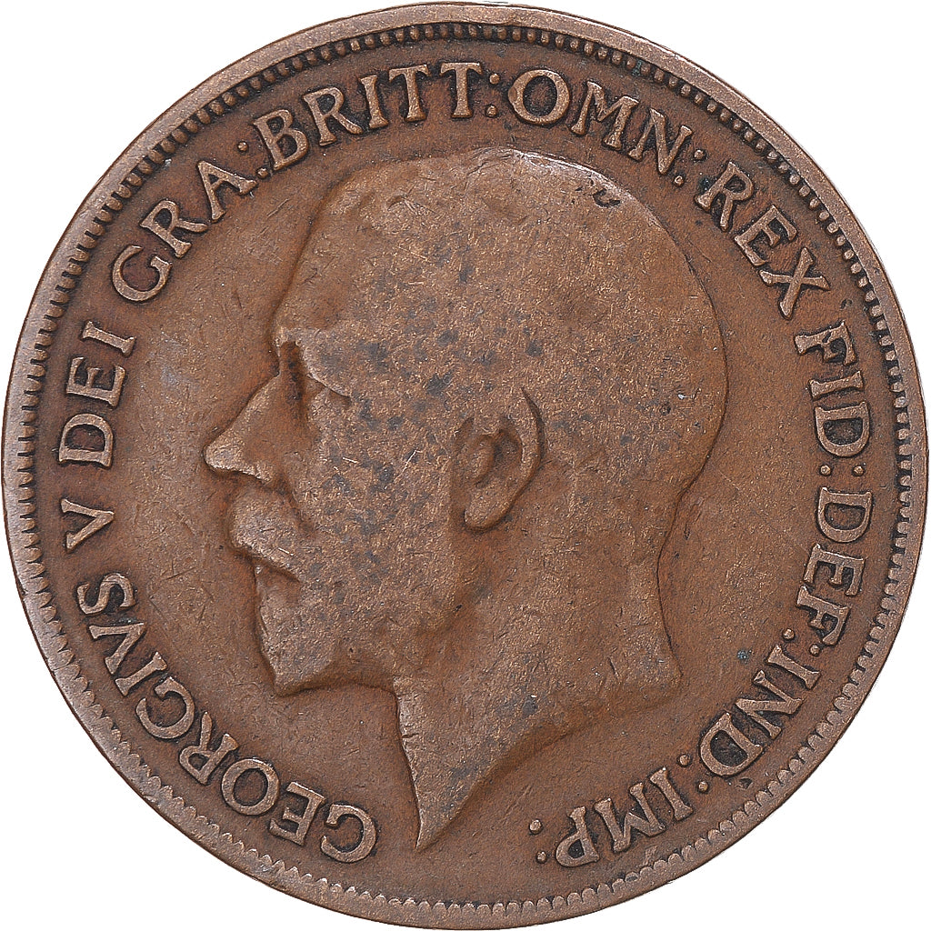 Munten, Groot Bretagne, Penny, 1919