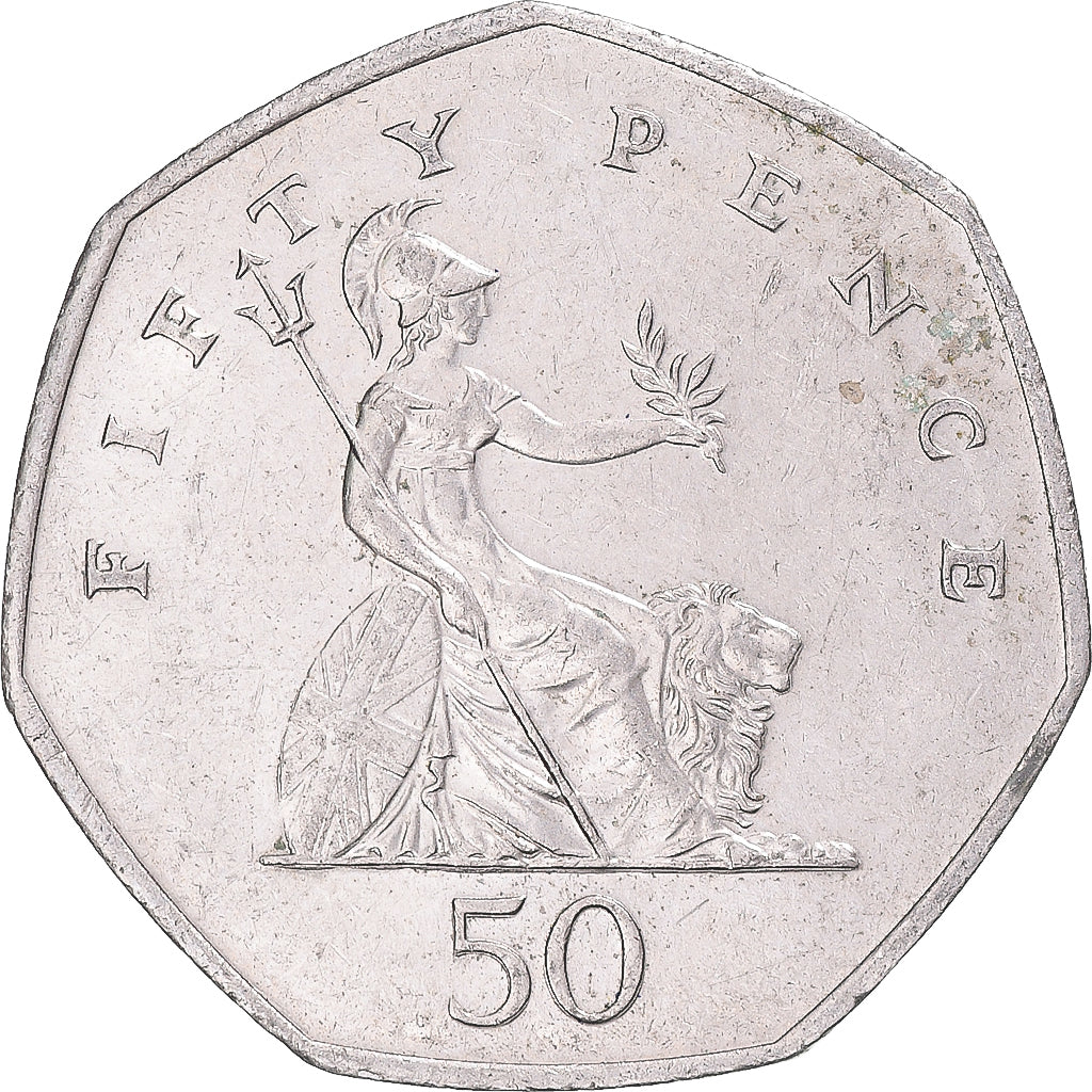 Coin, Great Britain, 50 Pence, 1997