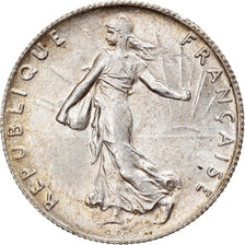Coin, France, Semeuse, 50 Centimes, 1917, Paris, MS(63), Silver, KM:854