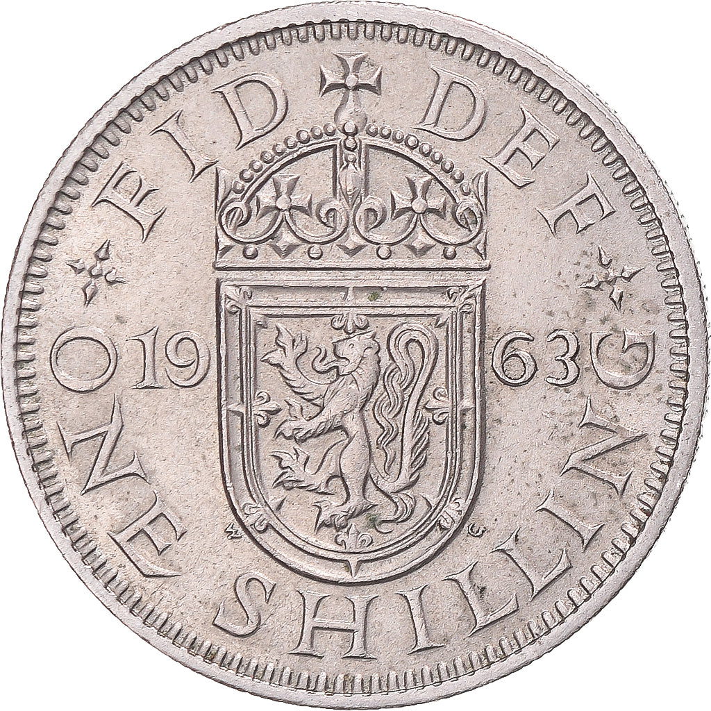 Moneda, Gran Bretaña, Shilling, 1963