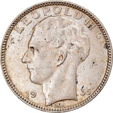 Coin, Belgium, Leopold III, 20 Francs, 20 Frank, 1935, Brussels, EF(40-45)