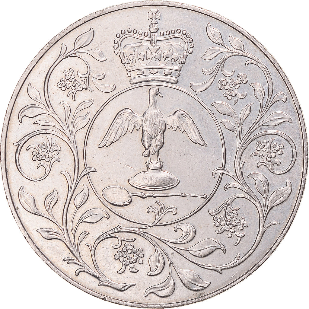 Moneta, Wielka Brytania, 25 New Pence, 1977