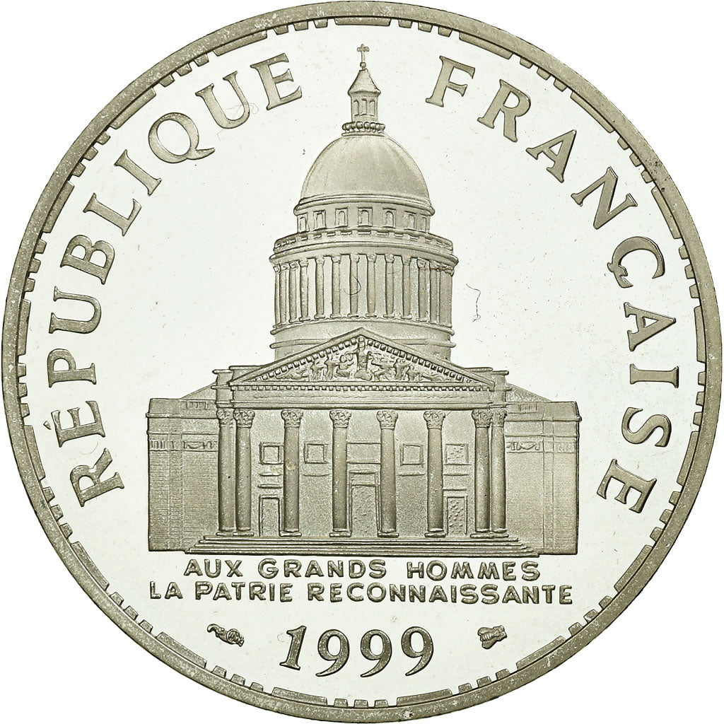 Münze, Frankreich, Panthéon, 100 Francs, 1999, Paris, STGL, Silber