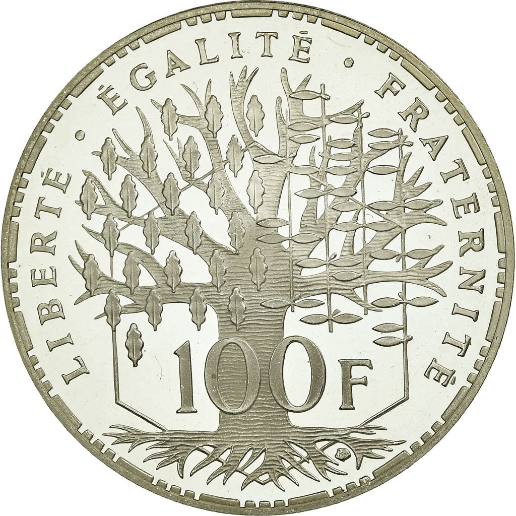 Münze, Frankreich, Panthéon, 100 Francs, 1999, Paris, STGL, Silber