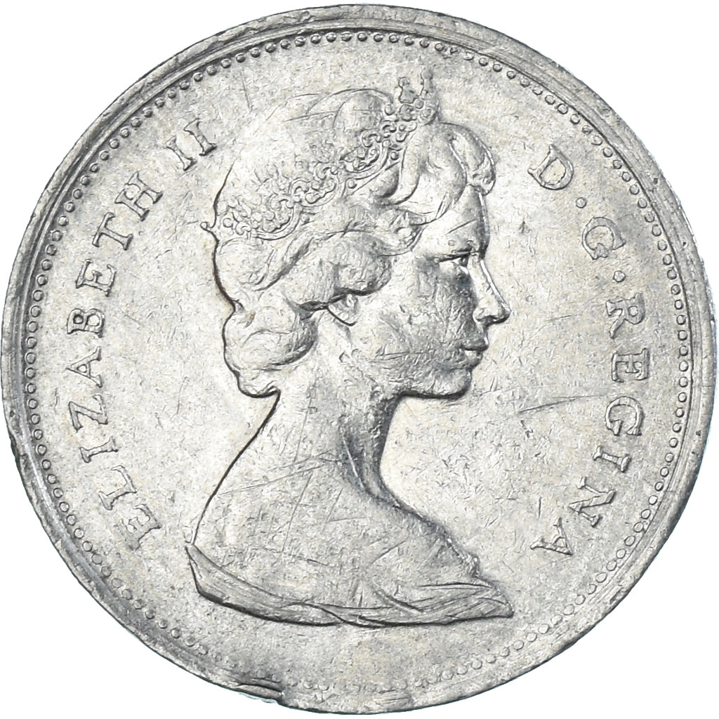 Munten, Canada, 25 Cents, 1968