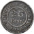 Moneda, Bélgica, 25 Centimes, 1916, Brussels, BC+, Cinc, KM:82