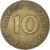 Moneda, Alemania, 10 Pfennig, 1950