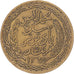 Moeda, Tunísia, 5 Francs, 1946
