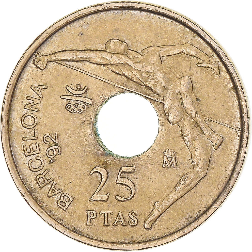 Munten, Spanje, 25 Pesetas, 1991