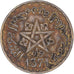 Moneda, Marruecos, 10 Francs, 1371