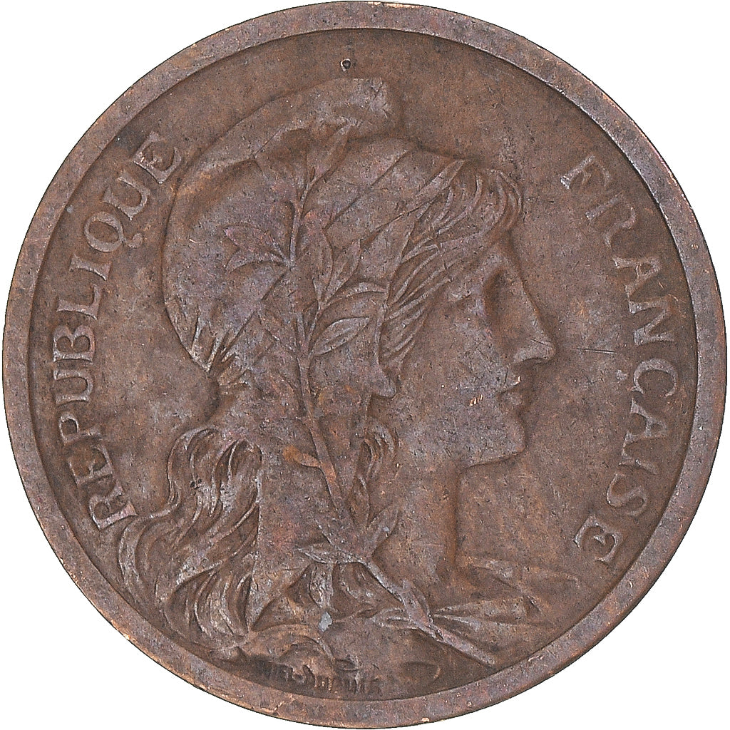 Coin, France, 2 Centimes, 1912