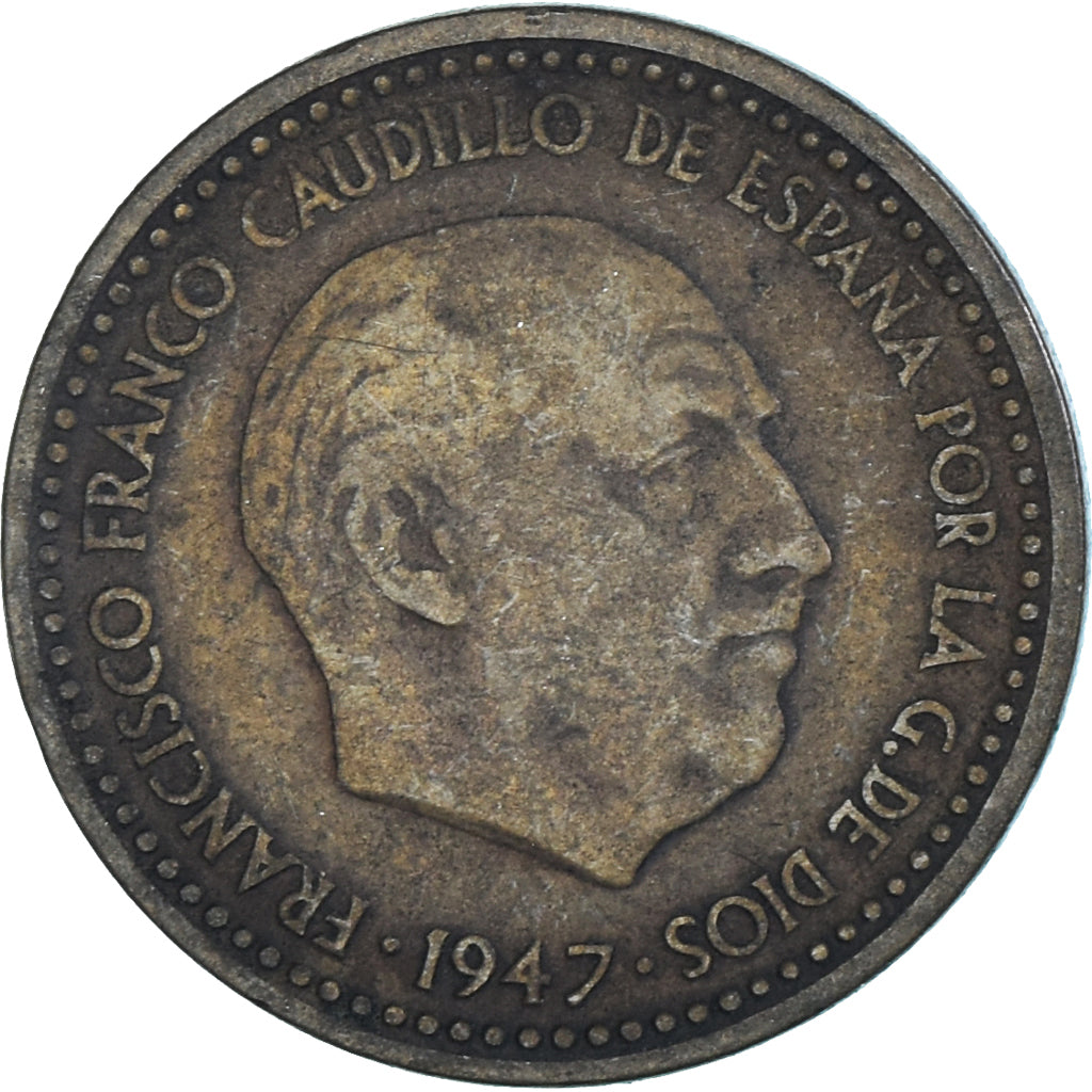 Münze, Spanien, Peseta, 1947