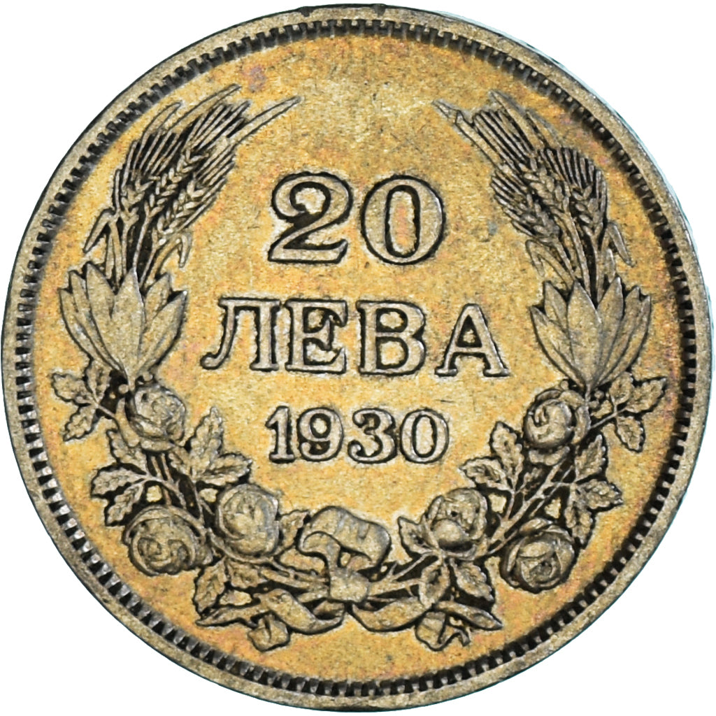 Bulgaria, 20 Leva, 1930