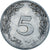 Coin, Tunisia, 5 Millim, 1960