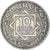 Moneta, Maroko, 10 Francs, 1366