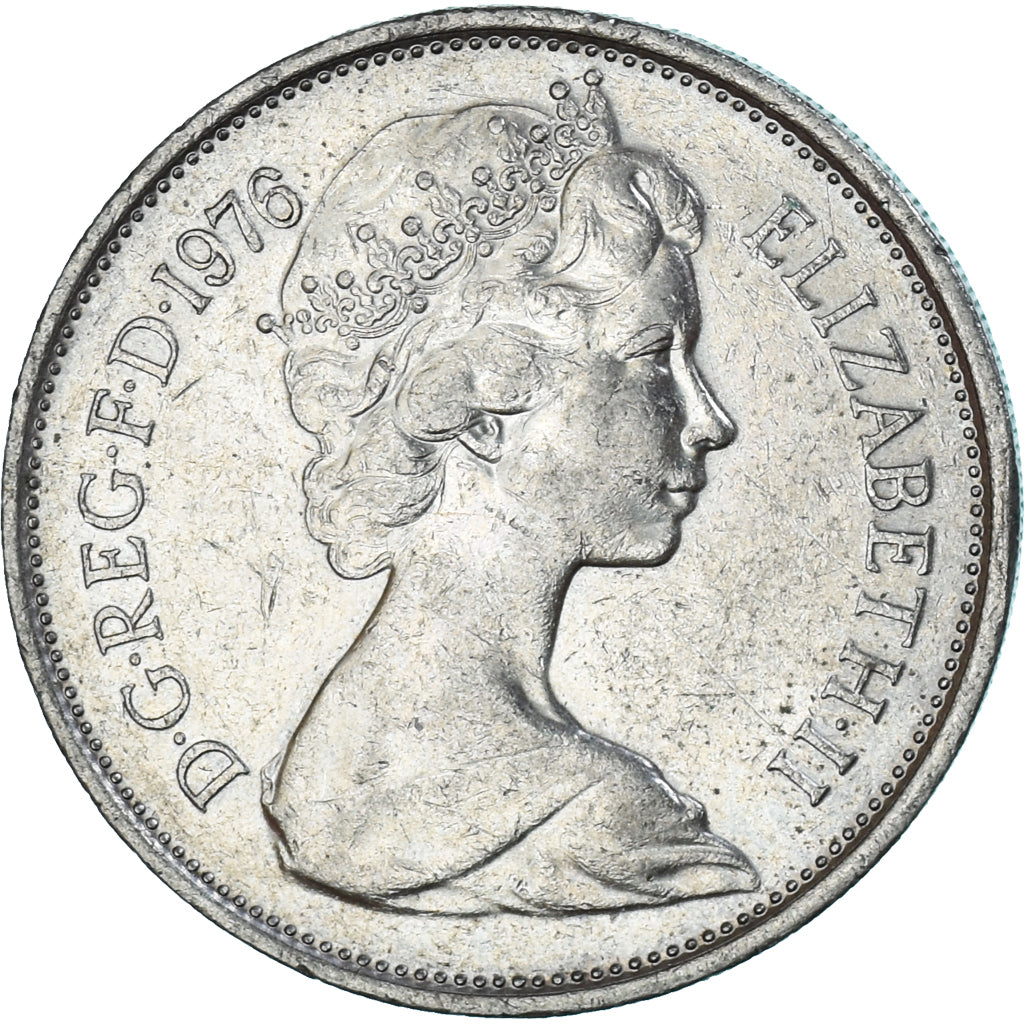 Moneta, Wielka Brytania, 10 New Pence, 1976