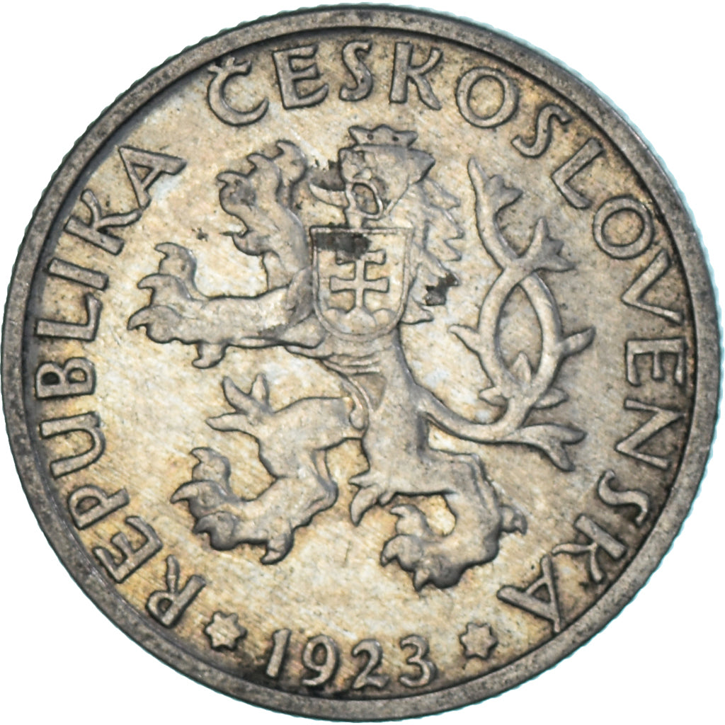 Moneda, Checoslovaquia, Koruna, 1923