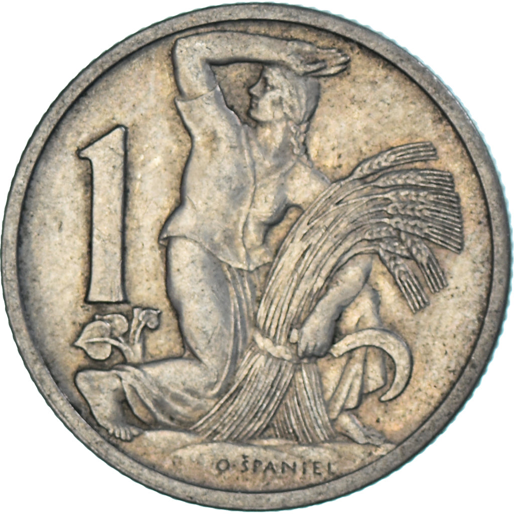 Moneda, Checoslovaquia, Koruna, 1923