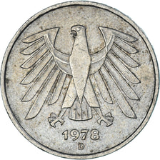 Moneta, Germania, 5 Mark, 1978