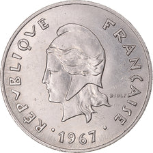 Moneta, Polinesia francese, 50 Francs, 1967