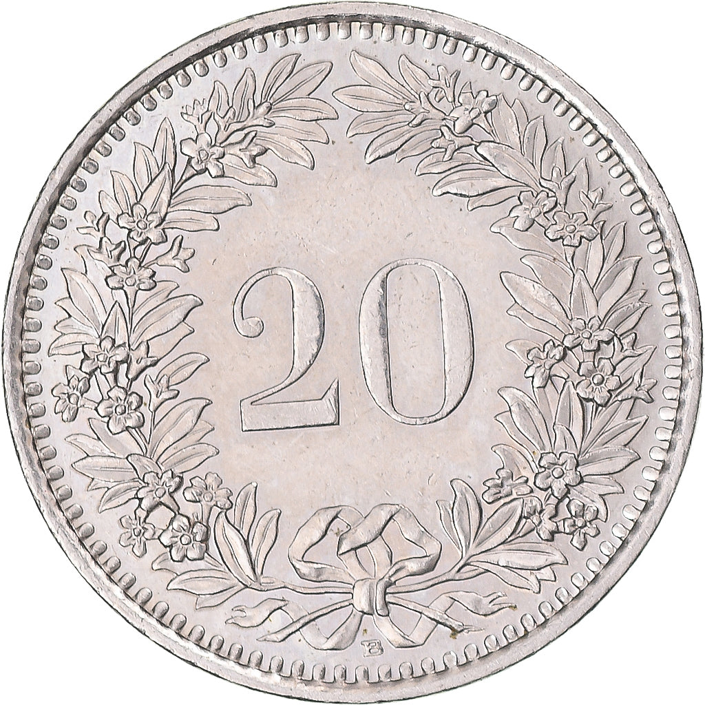 Coin, Switzerland, 20 Rappen, 2008