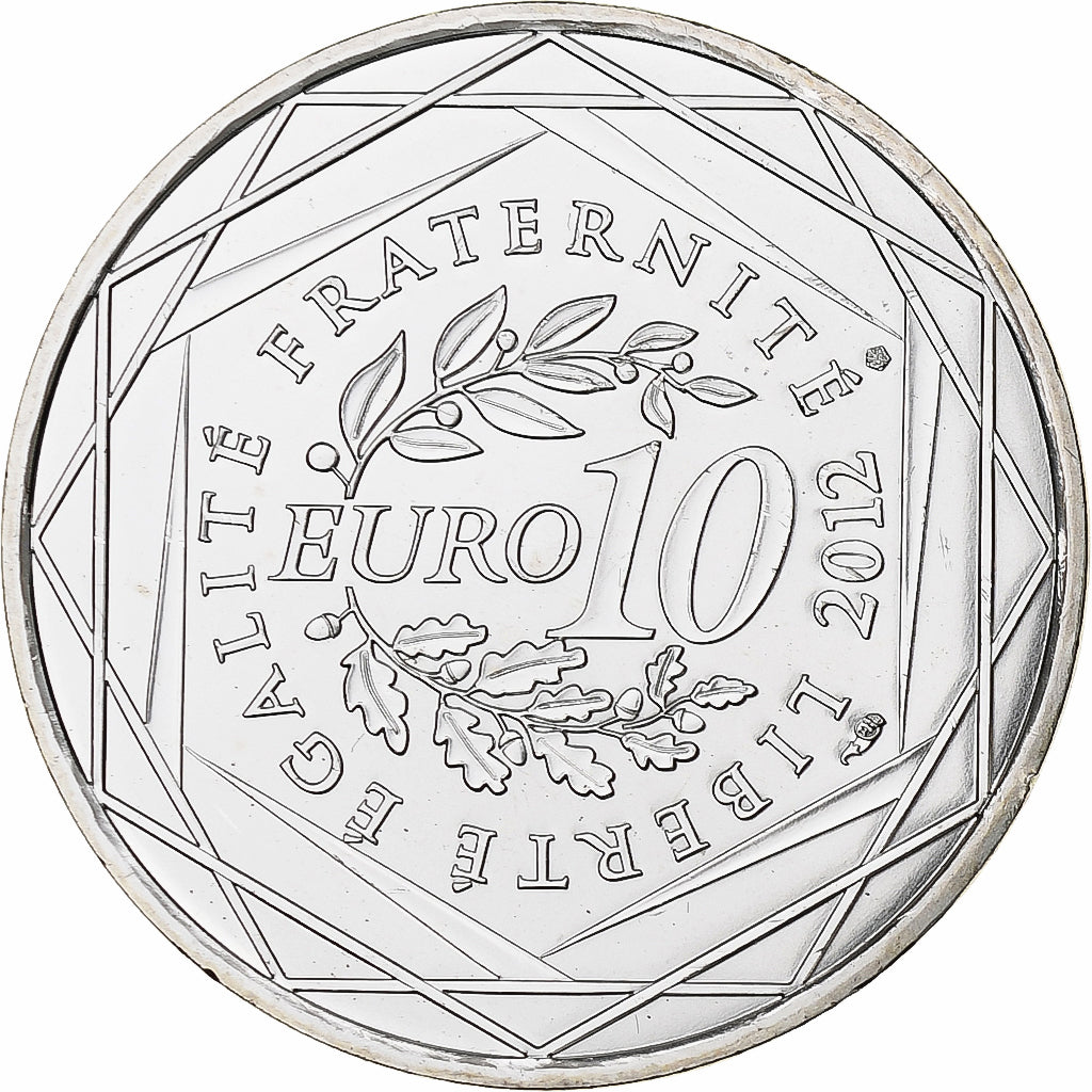 France, 10 Euro, Lorraine, 2012, Argent, SPL, KM:1888