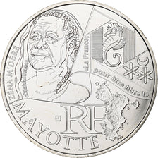 Francia, 10 Euro, Mayotte, 2012, Argento, SPL, KM:1862