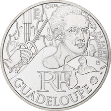 France, 10 Euro, Guadeloupe, 2012, Argent, SPL, KM:1873