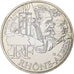 France, 10 Euro, Rhône-Alpes, 2012, Silver, MS(63), KM:1886