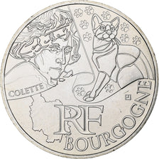 Frankreich, 10 Euro, Bourgogne, 2012, Silber, UNZ, KM:1867