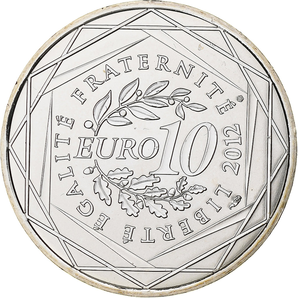 Frankrijk, 10 Euro, Languedoc roussillon, 2012, Zilver, UNC-, KM:1877
