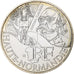 France, 10 Euro, Haute-Normandie, 2012, Silver, MS(63), KM:1874