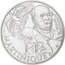 France, 10 Euro, Martinique, 2012, Silver, MS(63), KM:1879