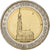 Allemagne, 2 Euro, Cathédrale de Hambourg, 2008, Stuttgart, Bimétallique, SPL