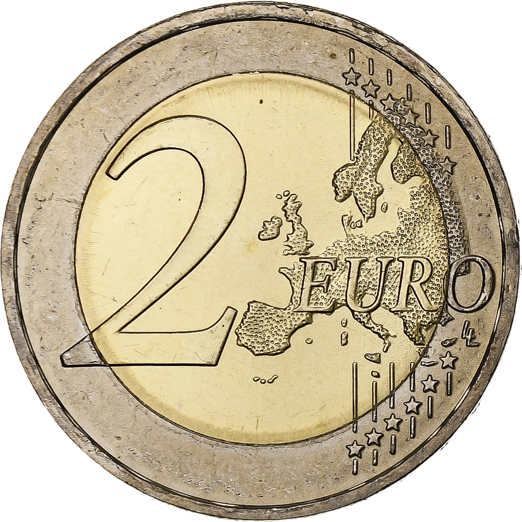 Allemagne, 2 Euro, Cathédrale de Hambourg, 2008, Hamburg, Bimétallique, SPL