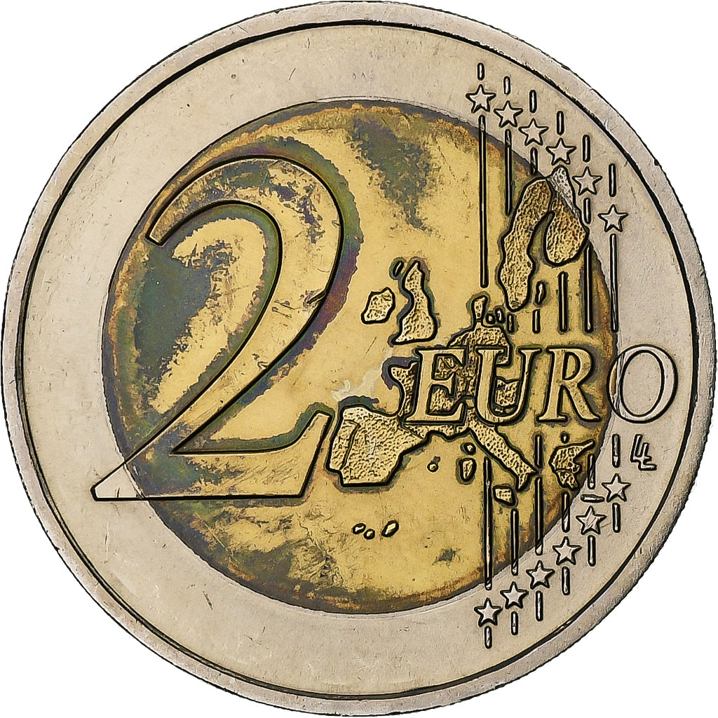 Duitsland, 2 Euro, Schleswig-Holstein, 2006, Hamburg, Bi-Metallic, PR+, KM:253