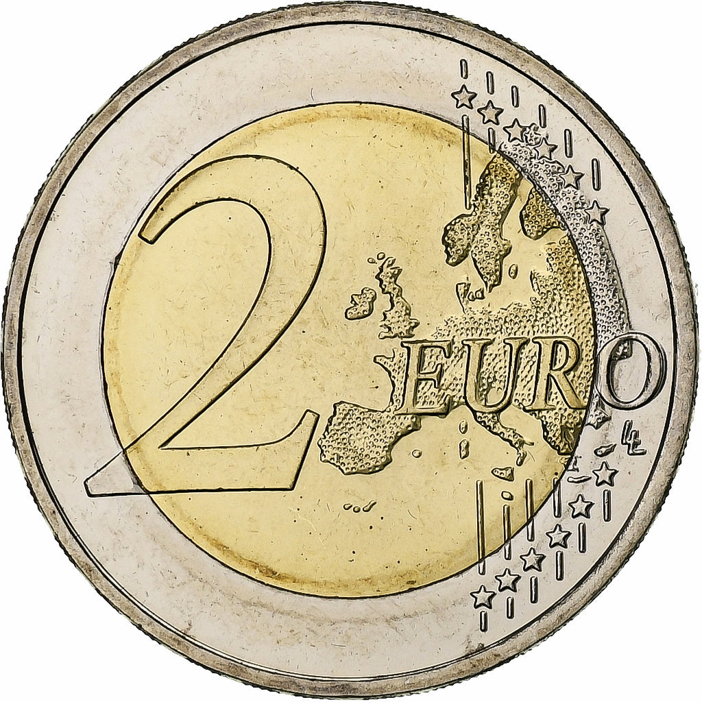 Alemanha, 2 Euro, Mecklenburg-Vorpommern, 2007, Karlsruhe, Bimetálico, MS(63)
