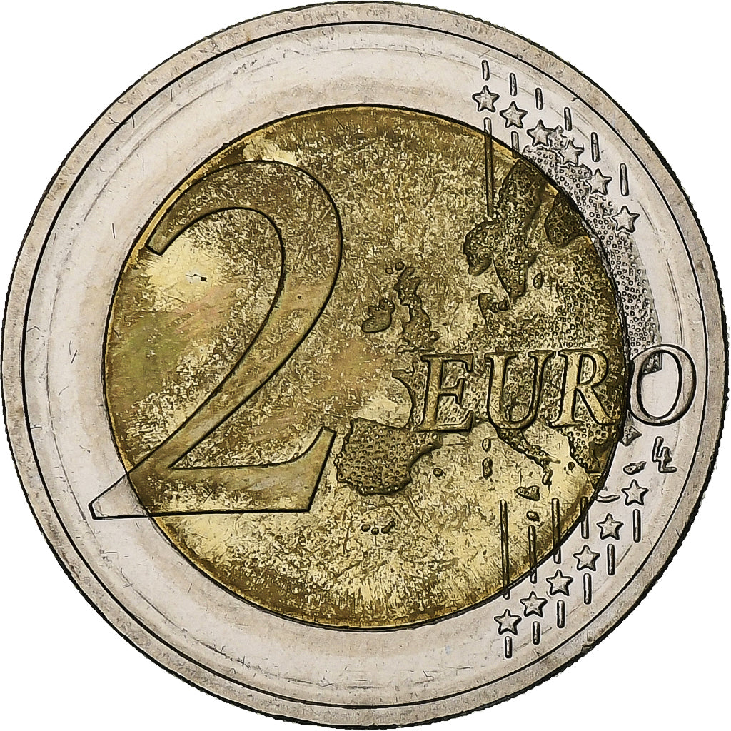 Niemcy, 2 Euro, Bayern, 2012, Karlsruhe, Bimetaliczny, MS(63)