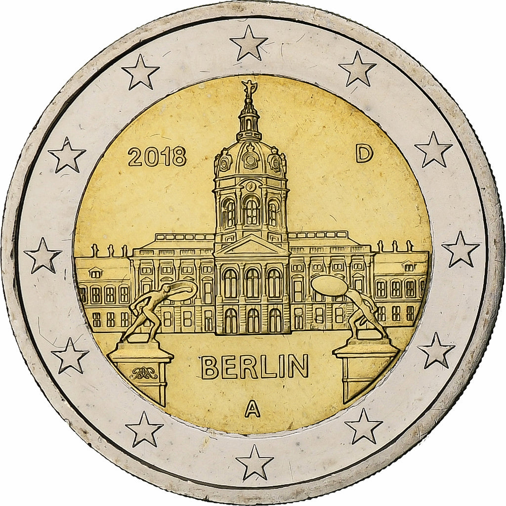 Allemagne, 2 Euro, berlin, 2018, Berlin, Bimétallique, SPL