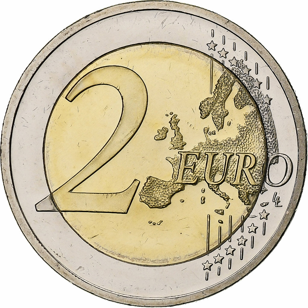 Alemanha, 2 Euro, berlin, 2018, Stuttgart, Bimetálico, MS(63)