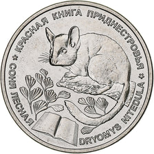 Transnistria, Rouble, 2023, Lérotin commun, Nickel plated steel, MS(63)