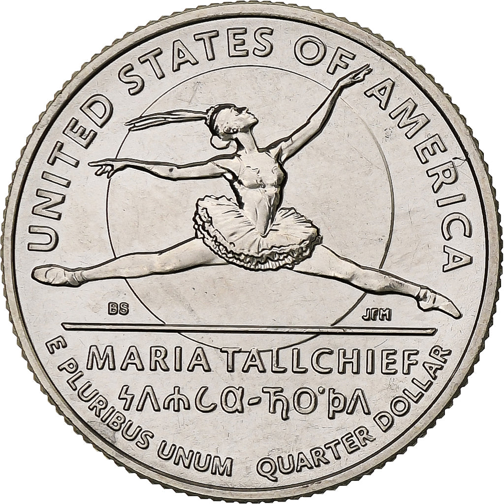 United States, Quarter, Washington, 2023, San Francisco, Maria Tallchief