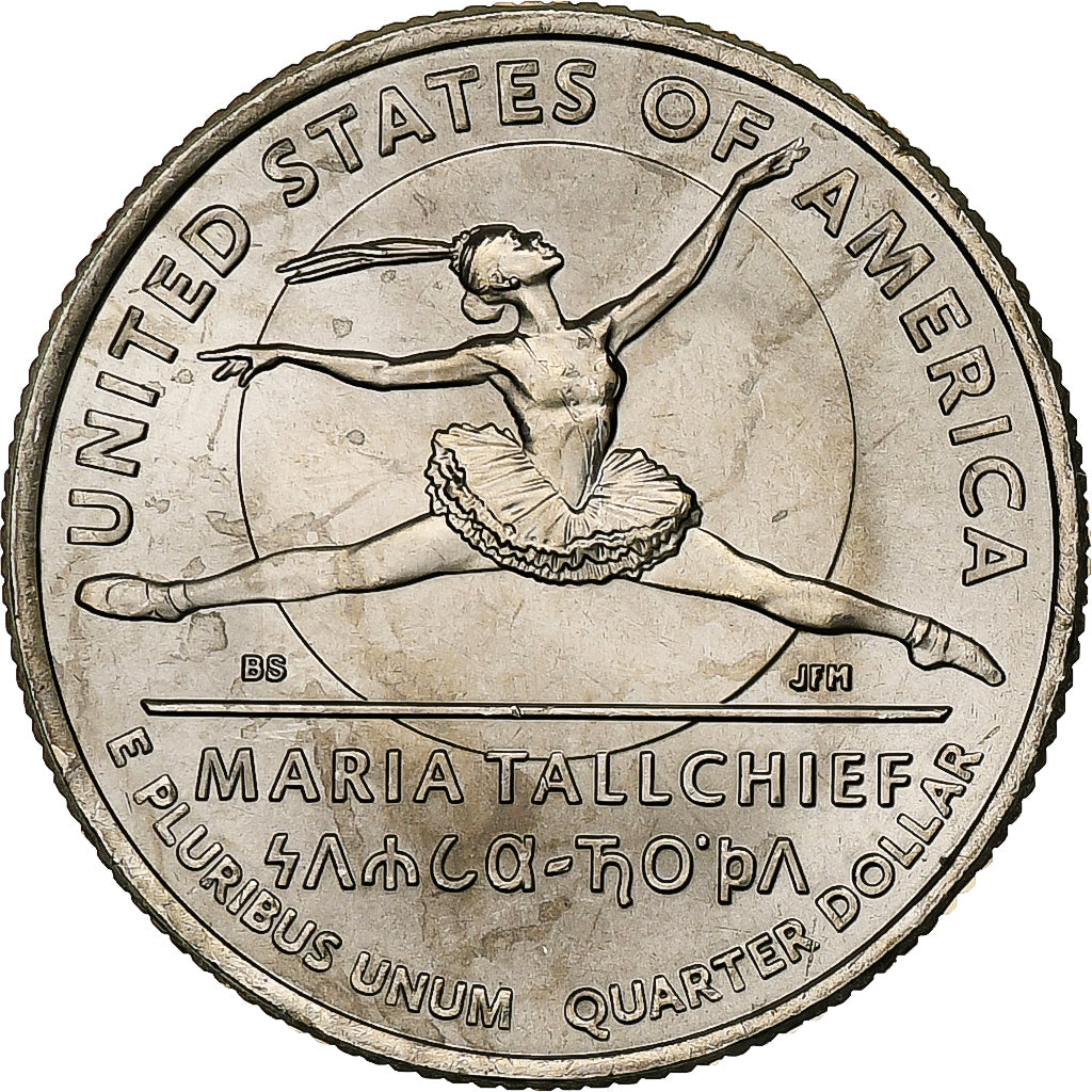 United States, Quarter, Washington, 2023, Philadelphia, Maria Tallchief