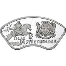 Chili, 5000 Pesos, 2023, Islas Desventuradas, Cupronickel plaqué argent, FDC